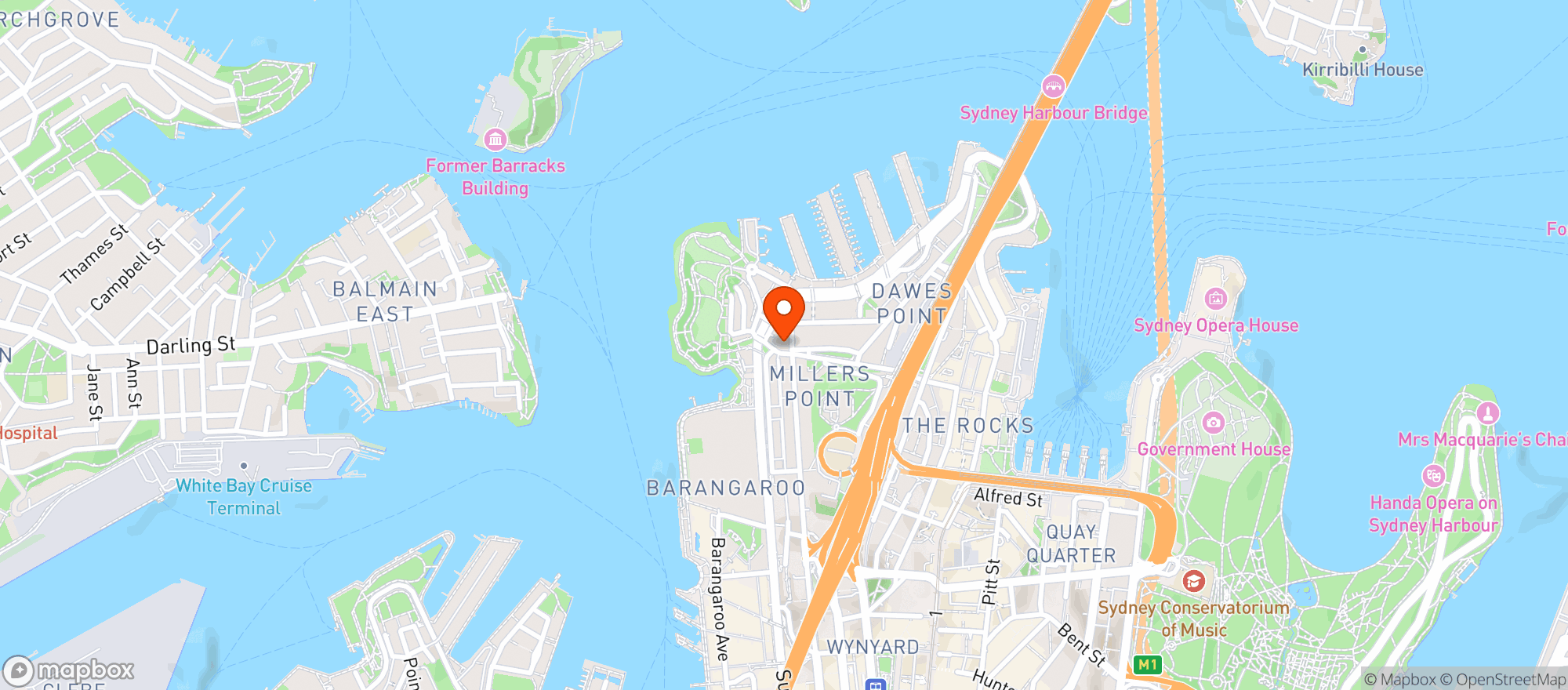 Map showing The Lord Nelson Brewery Hotel