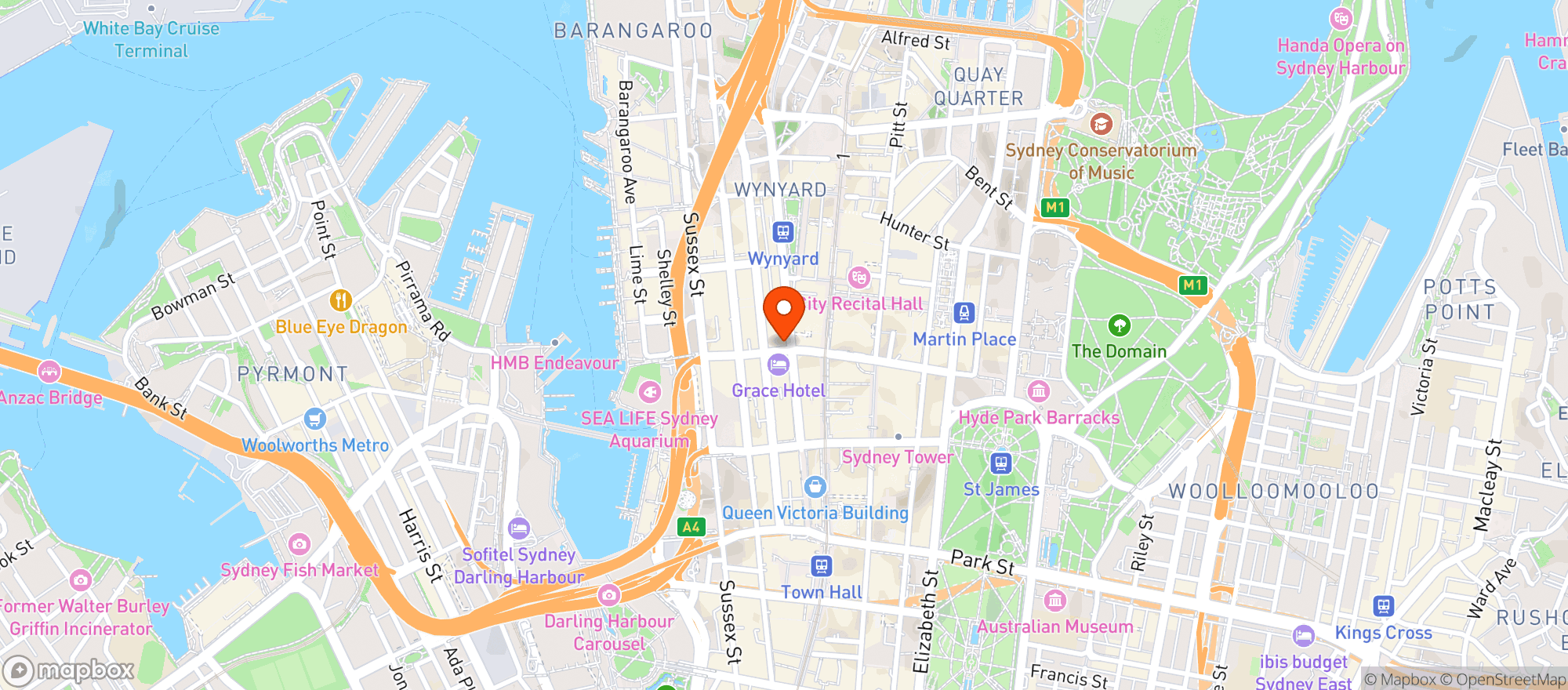 Map showing Cbd Hotel