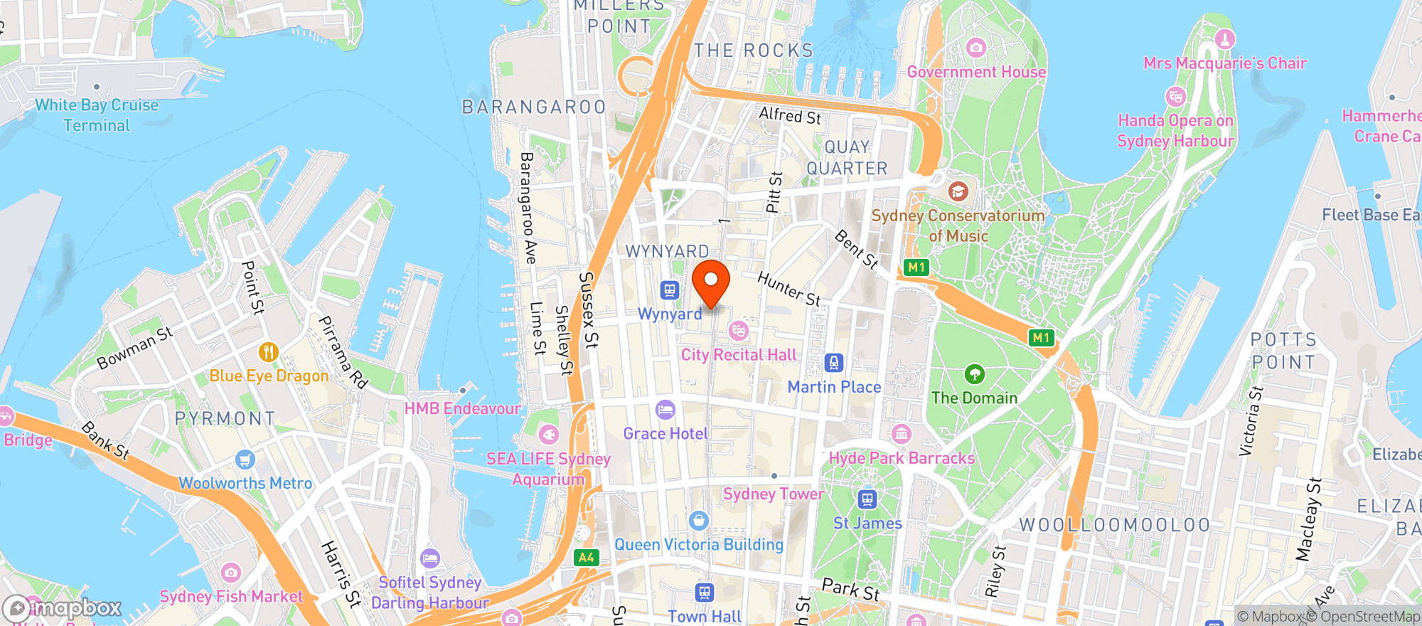Map showing Rapha