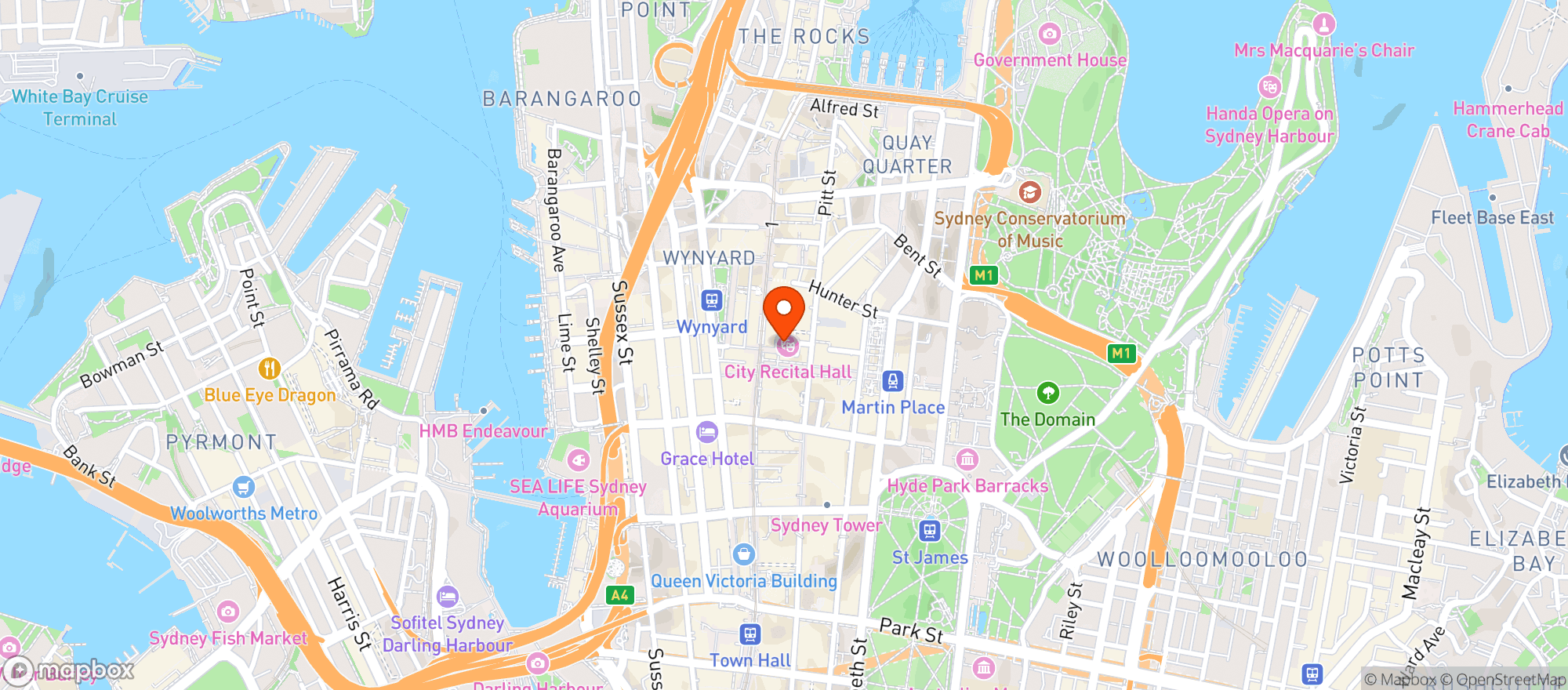 Map showing Restaurant Leo