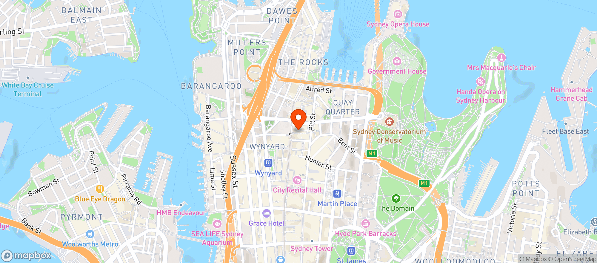 Map showing Mr. Wong