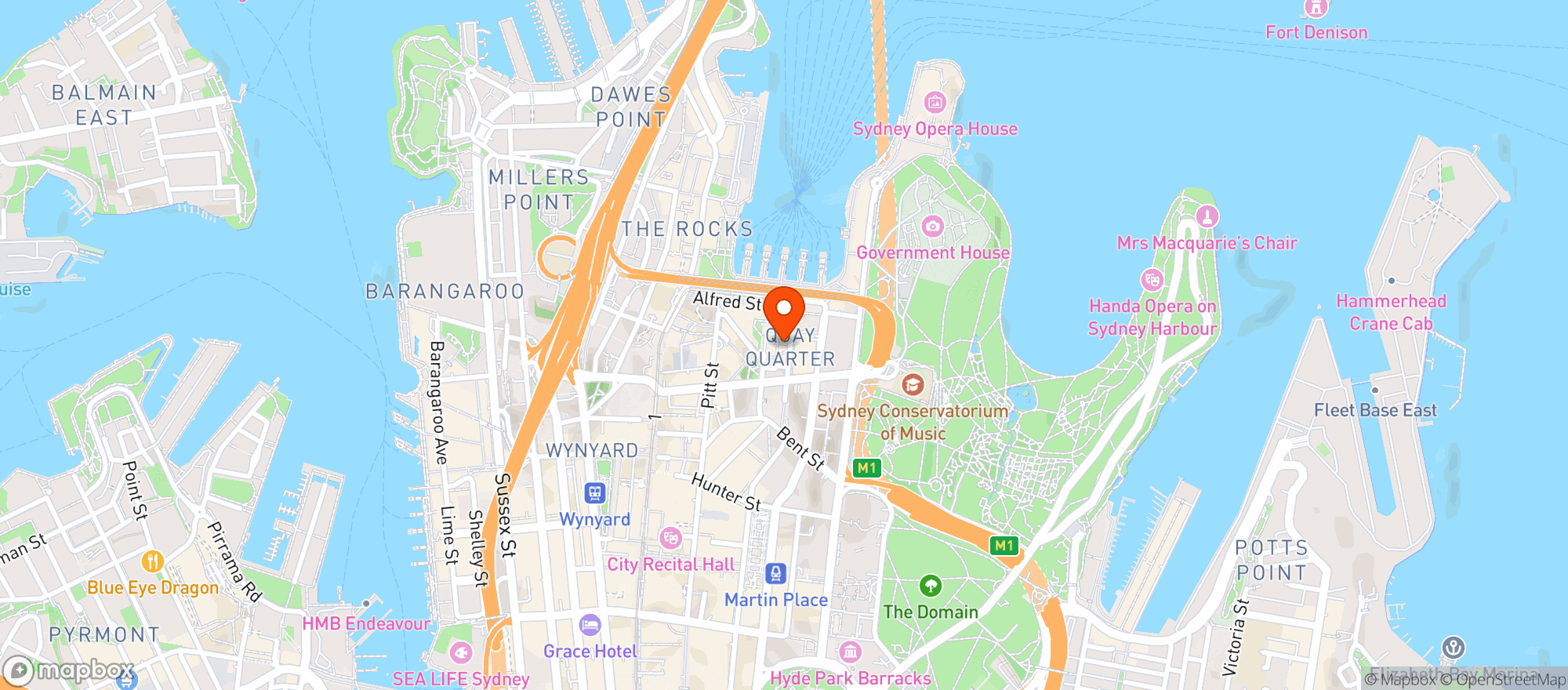 Map showing Grana