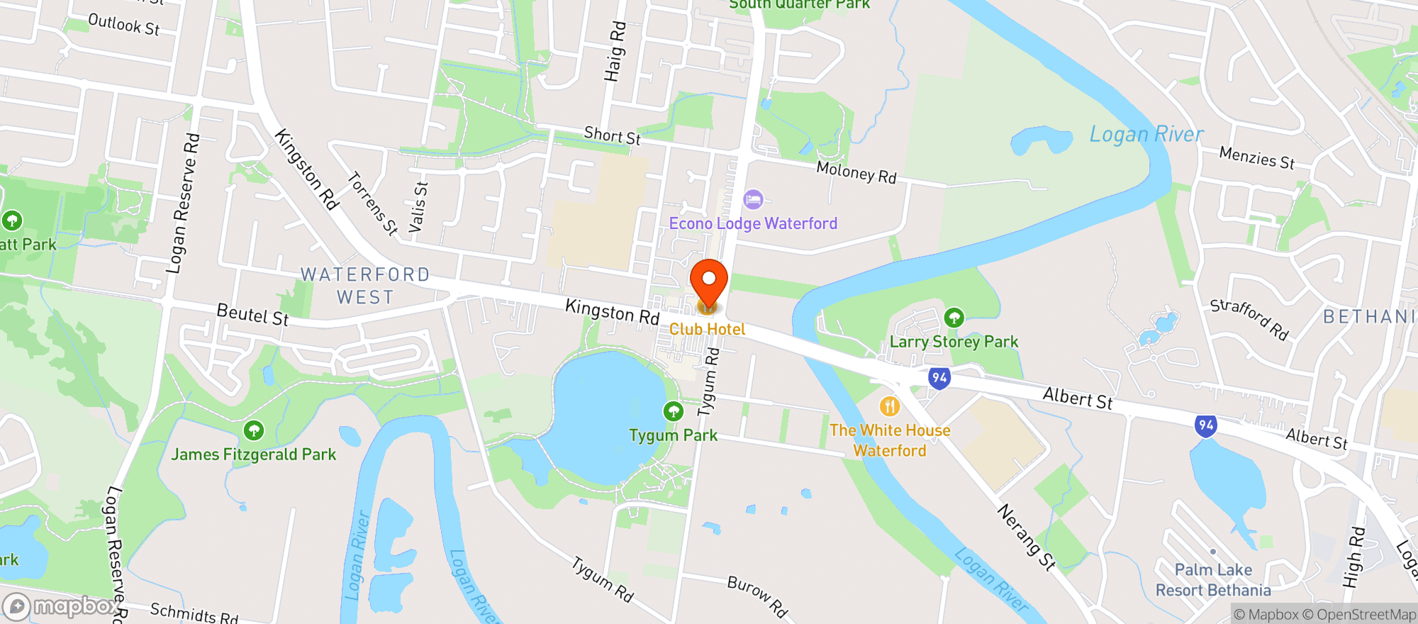 Map showing Liquorland Warehouse Waterford