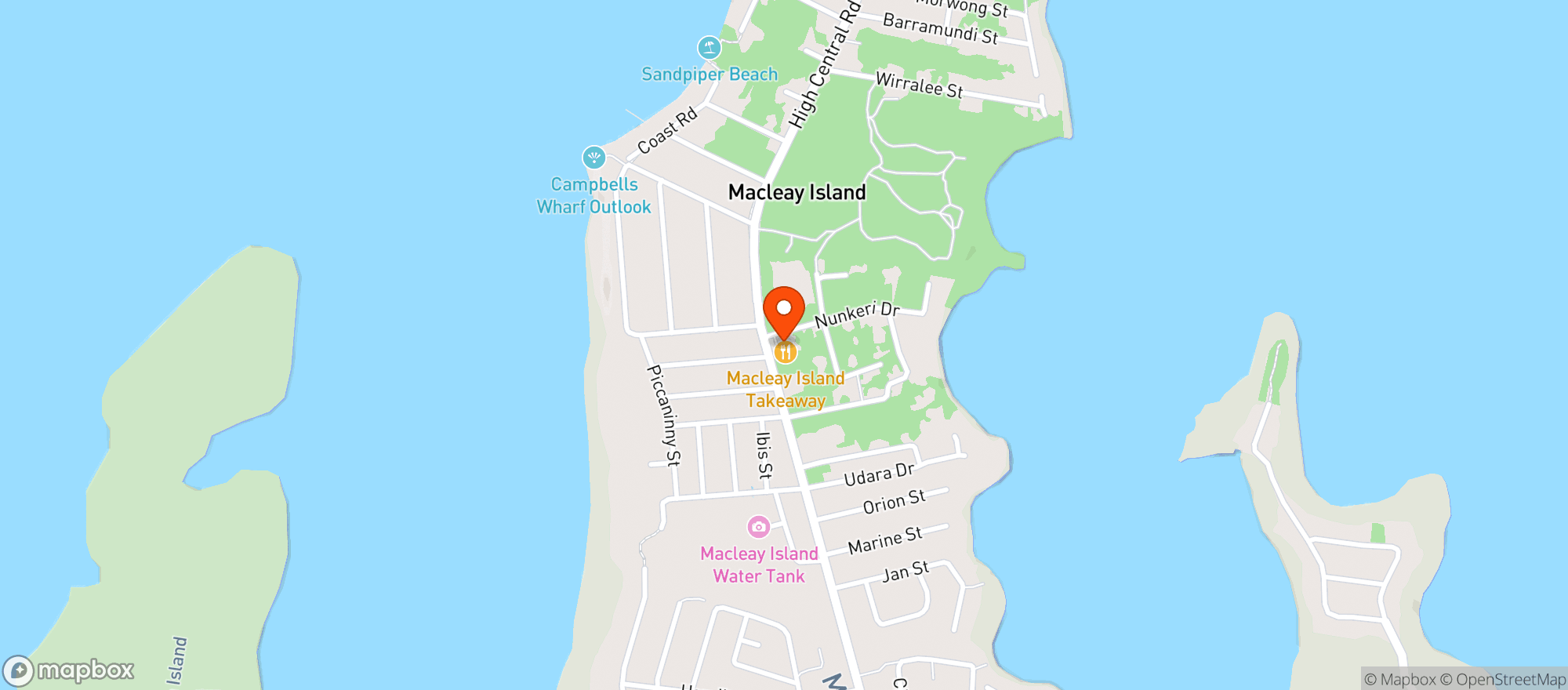 Map showing My Health Aisle
