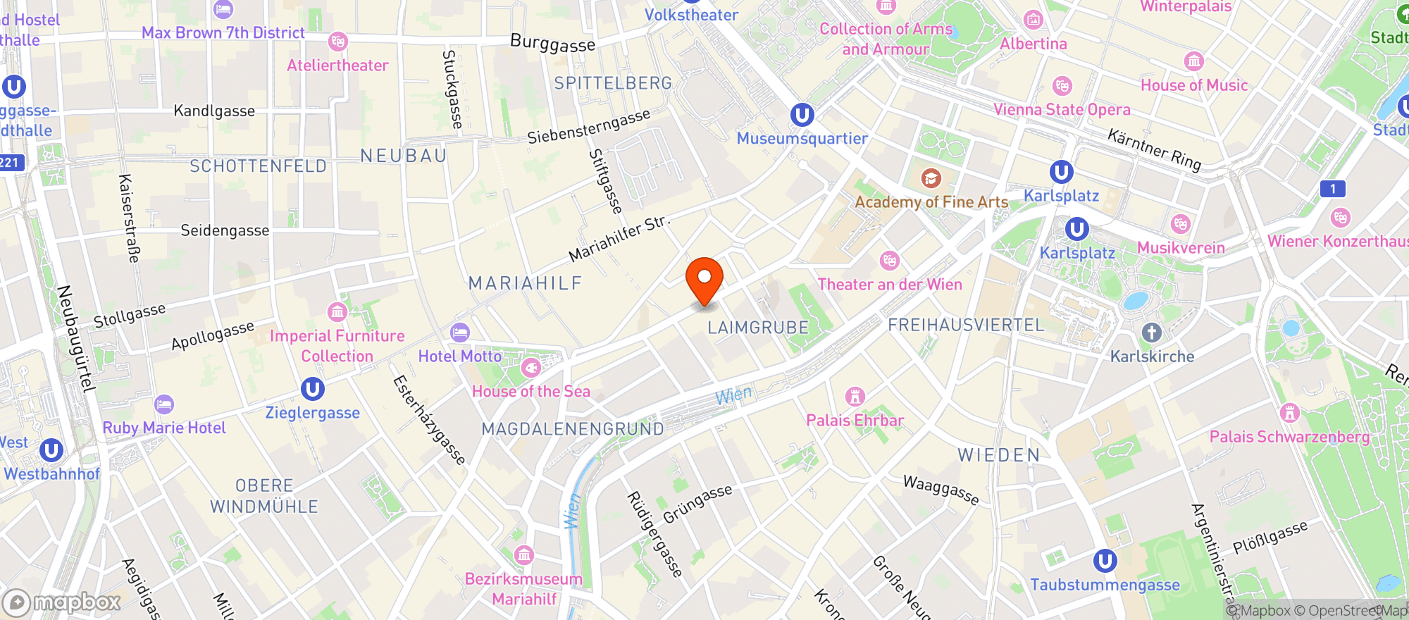 Map showing BeerLovers Craft Beer Store
