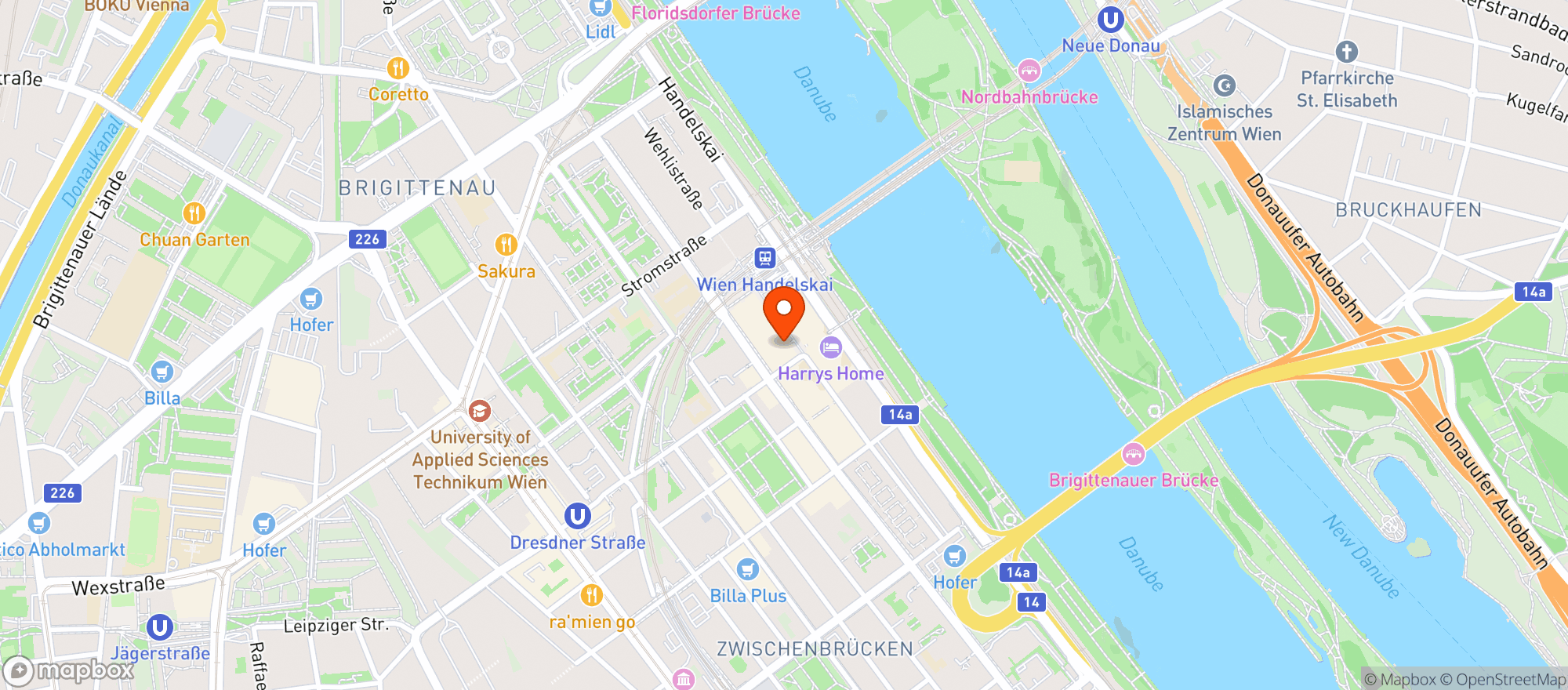 Map showing Millennium City