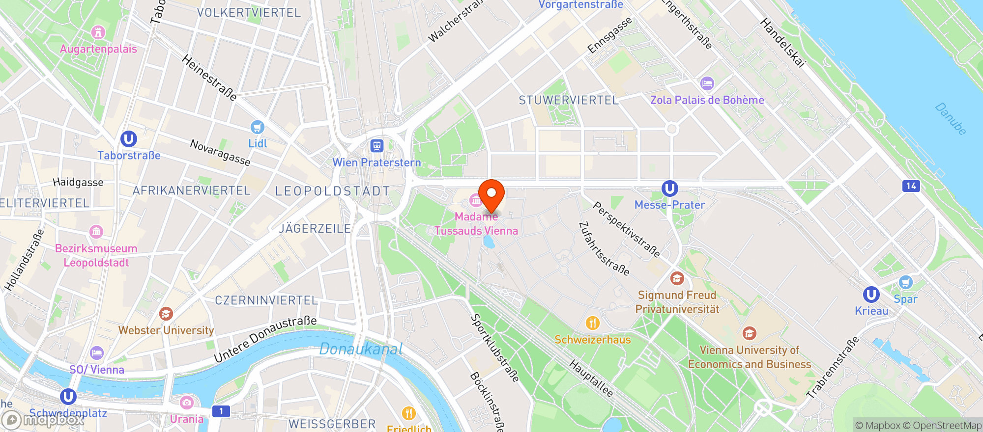 Map showing Neuzeit