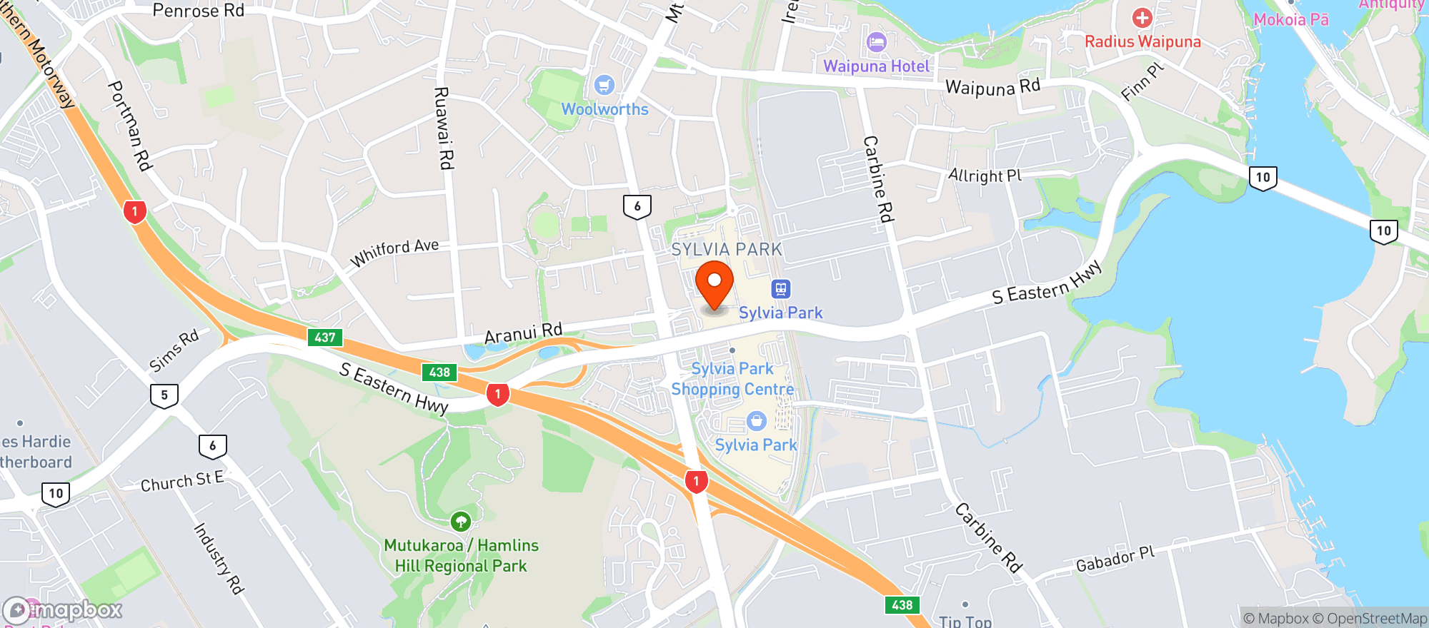 Map showing Little District