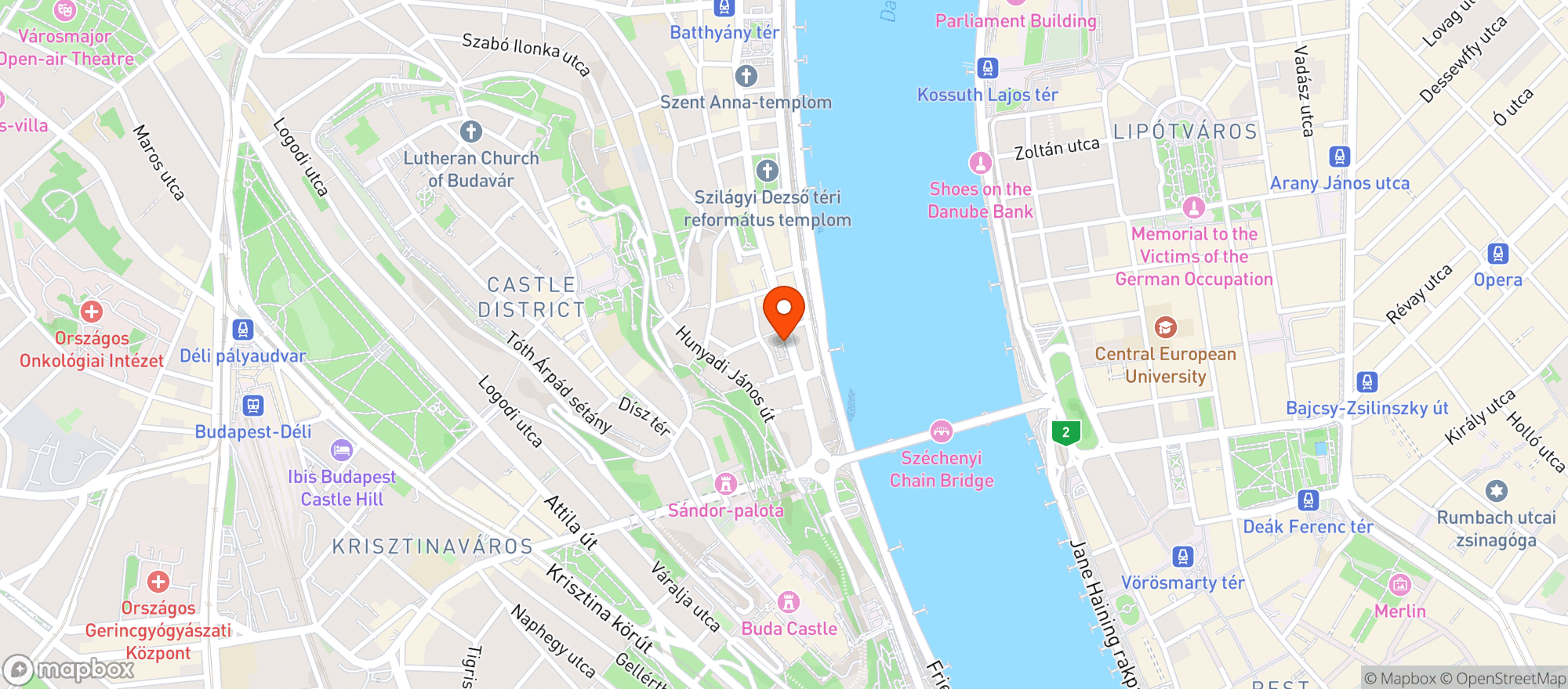 Map showing Cambridge Mobile Telematics Kft