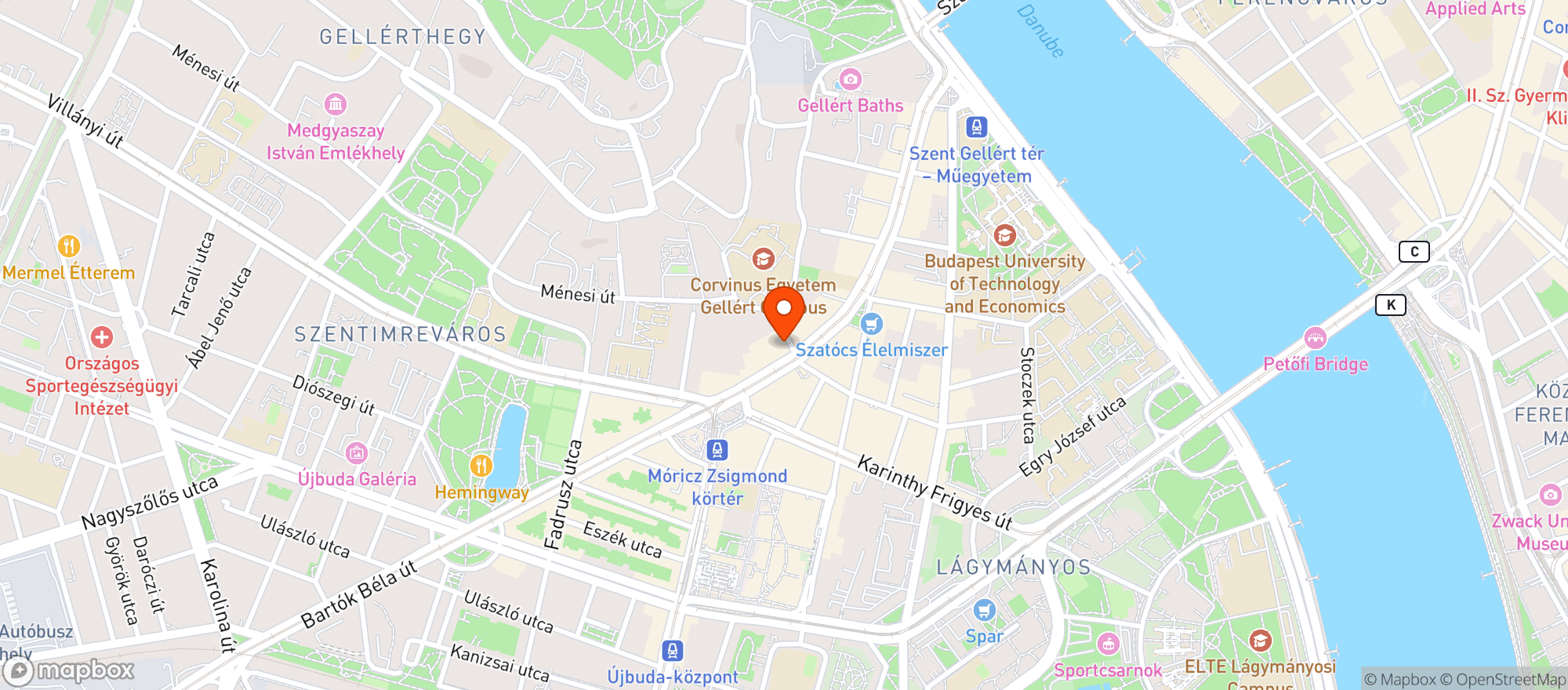 Map showing La Nube