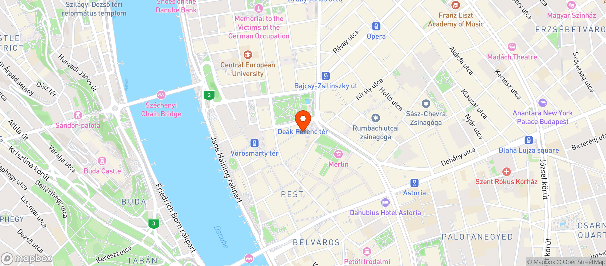 Map showing Starbucks Fashion