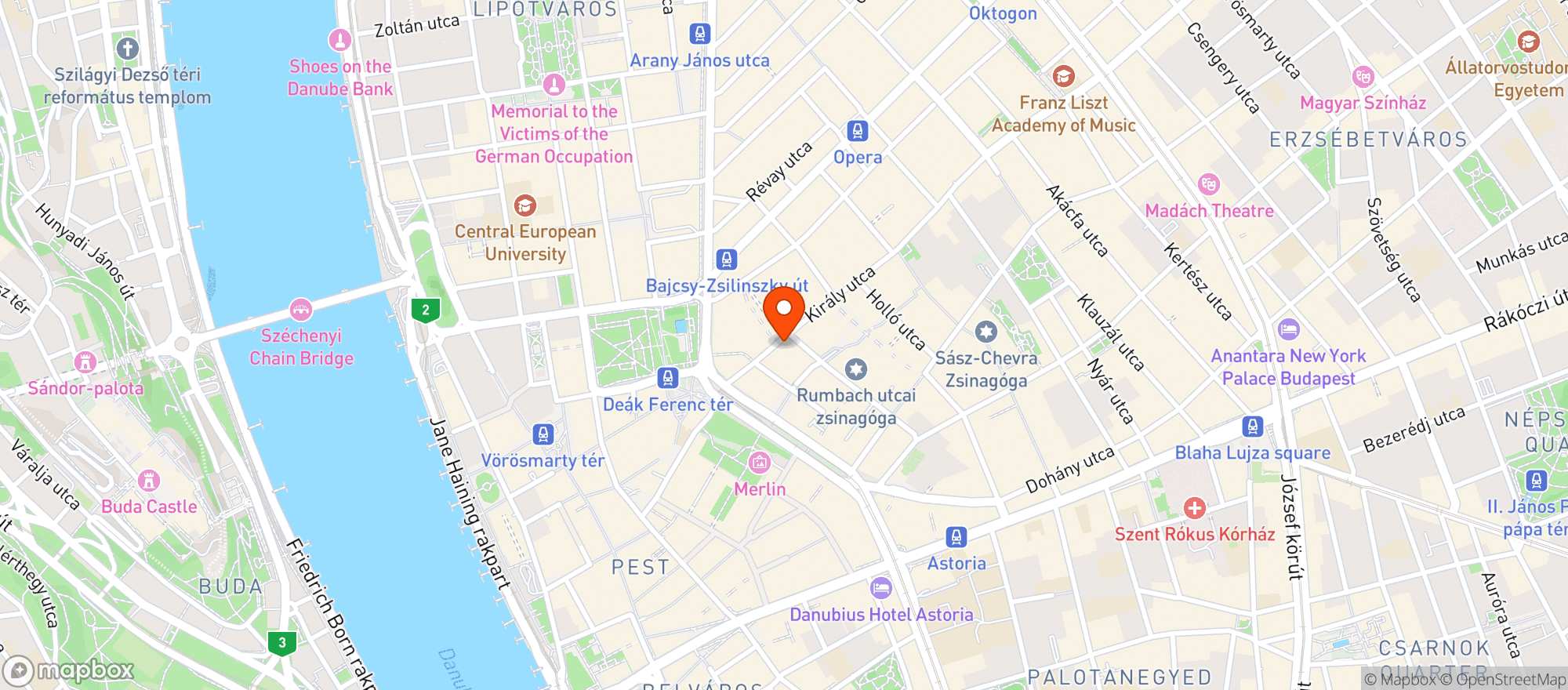 Map showing Roni ABC