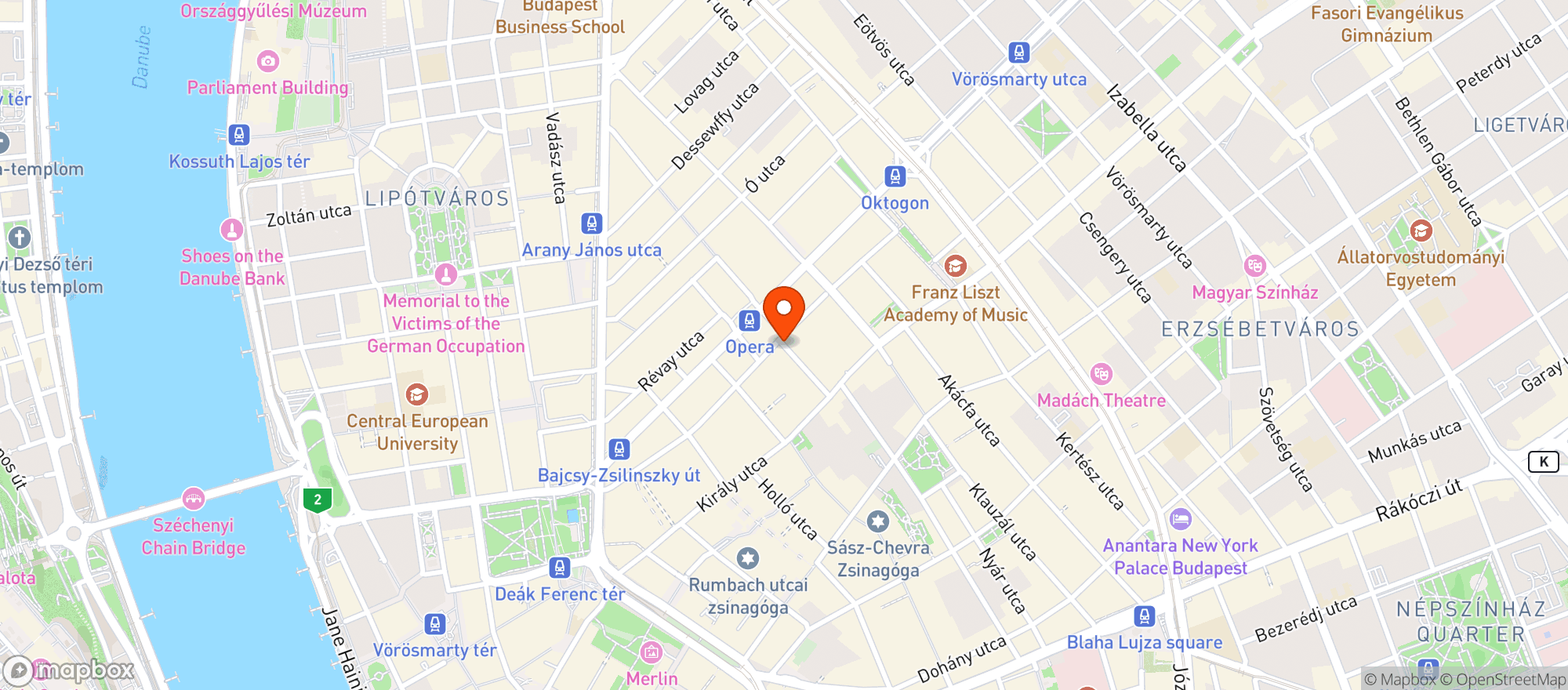 Map showing El Asador de Pata Negra