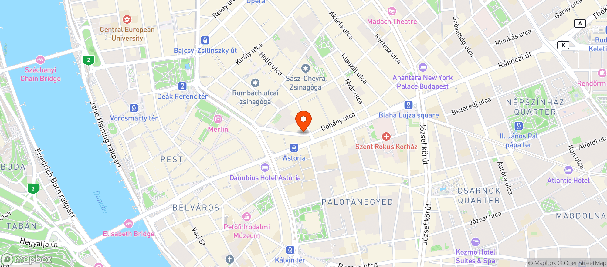 Map showing Legfelsőbb Beeróság