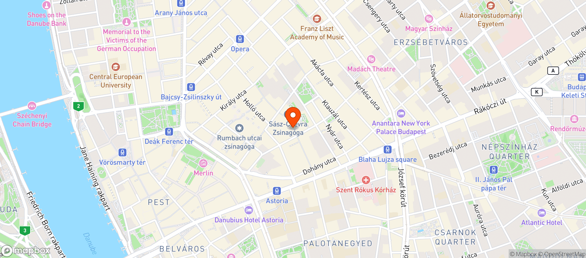 Map showing Fat Mama Eatery