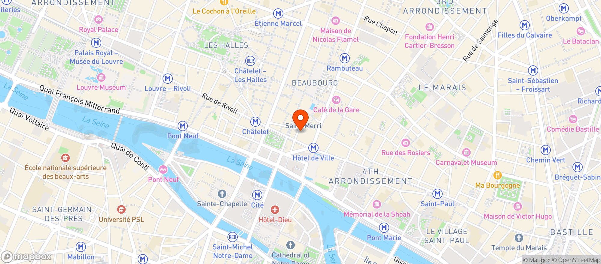 Map showing L'Alsacien