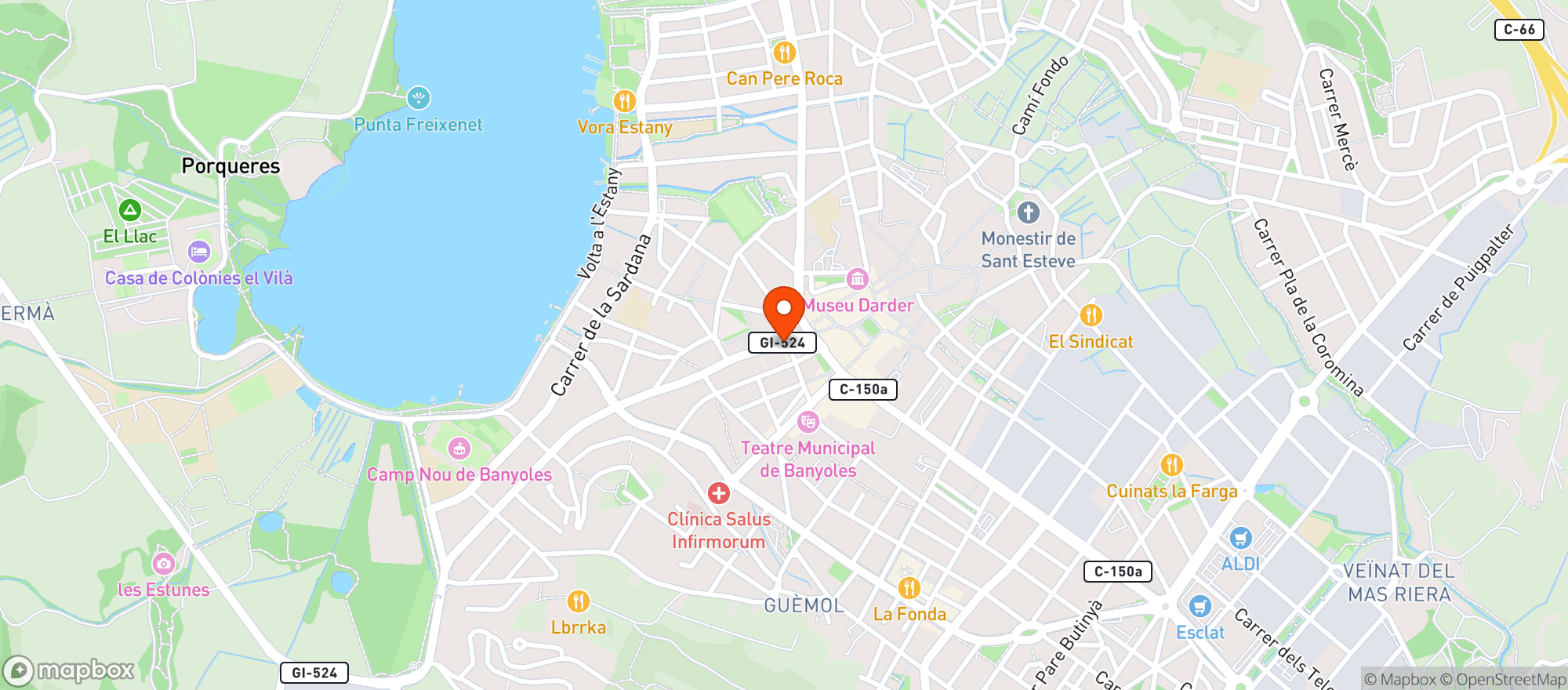 Map showing Tank Cerveseria