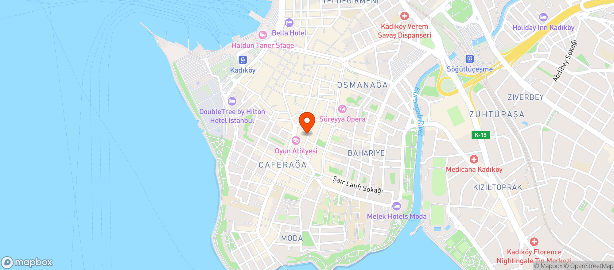Map showing Karga