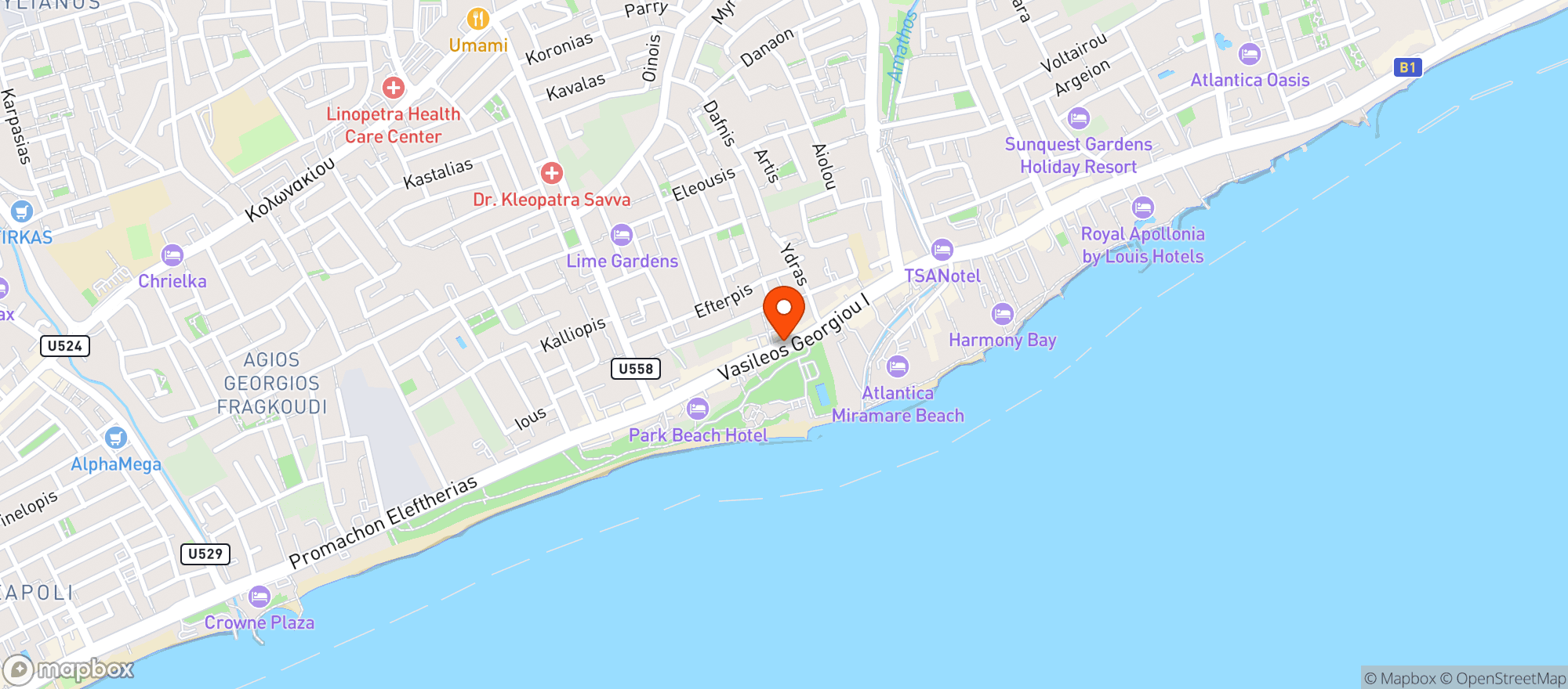 Map showing The Woodman Pub