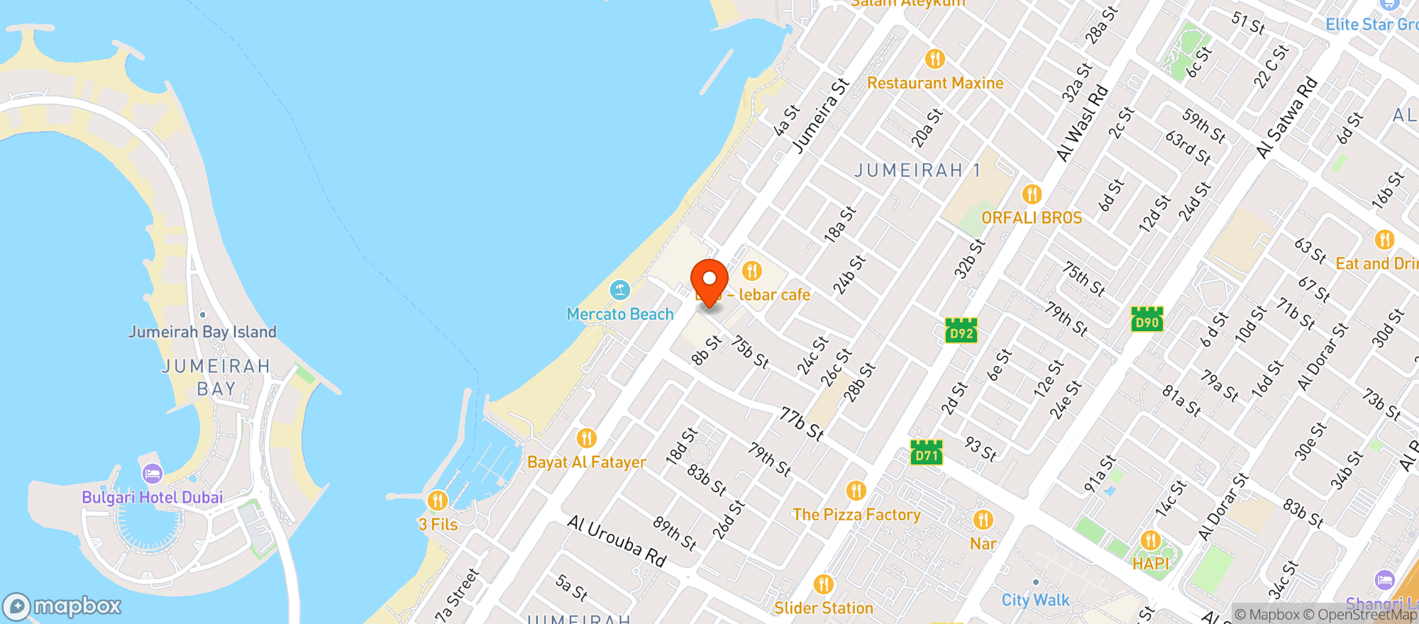 Map showing 11 Woodfire