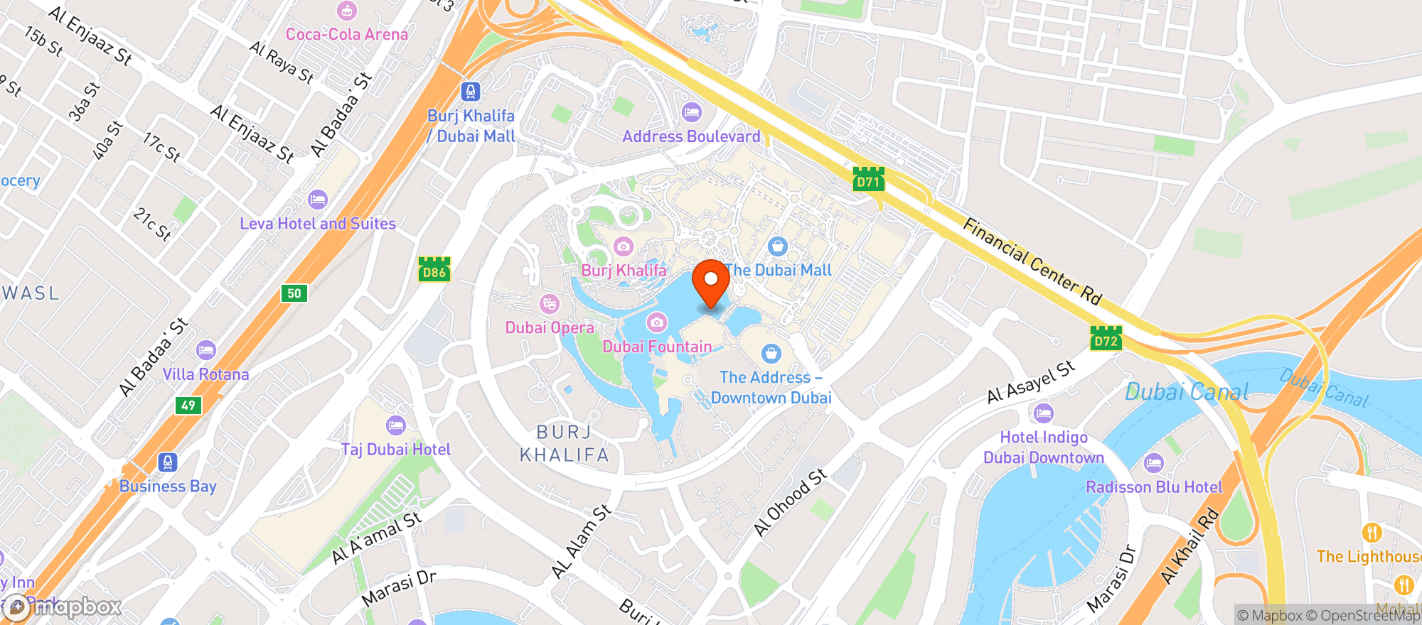 Map showing Abdel Wahab Restaurant (مطعم عبد الوهاب)