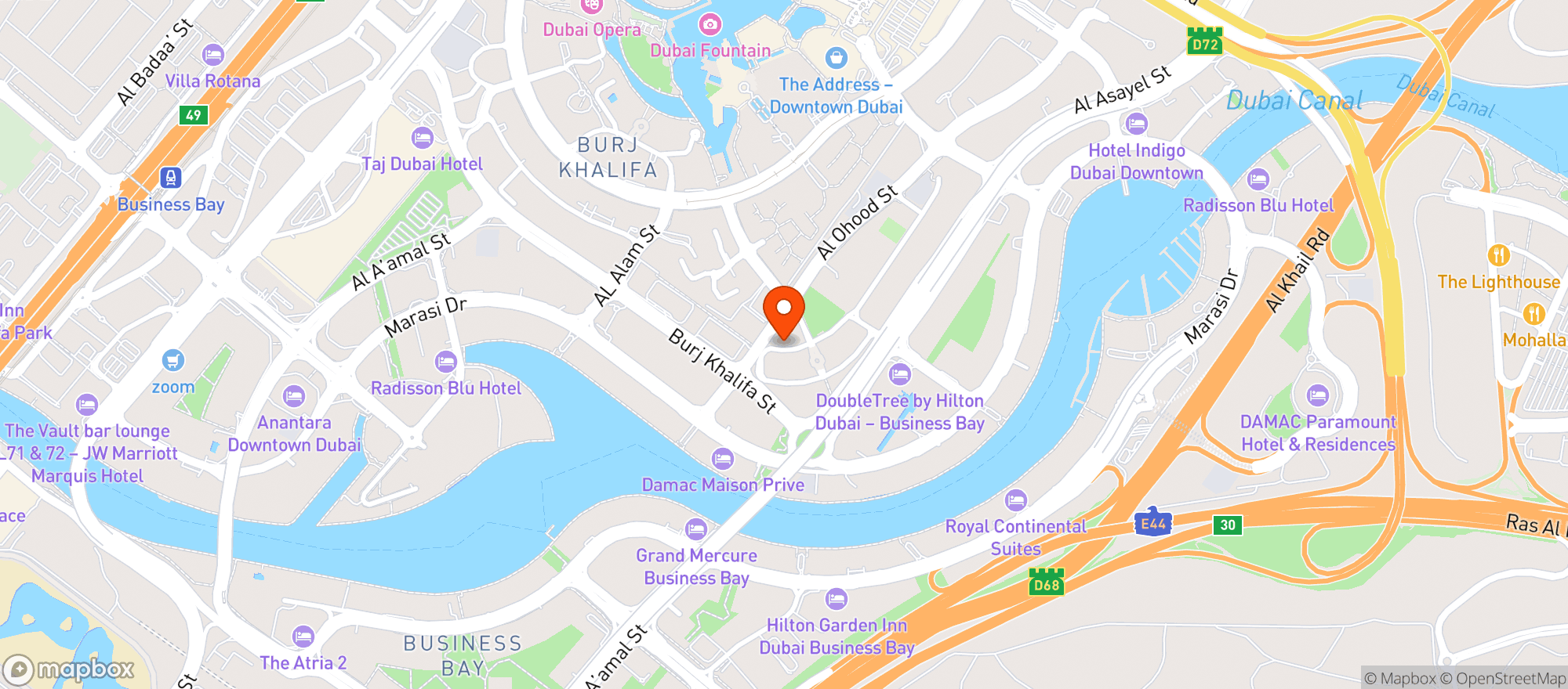 Map showing Spinneys South Ridge