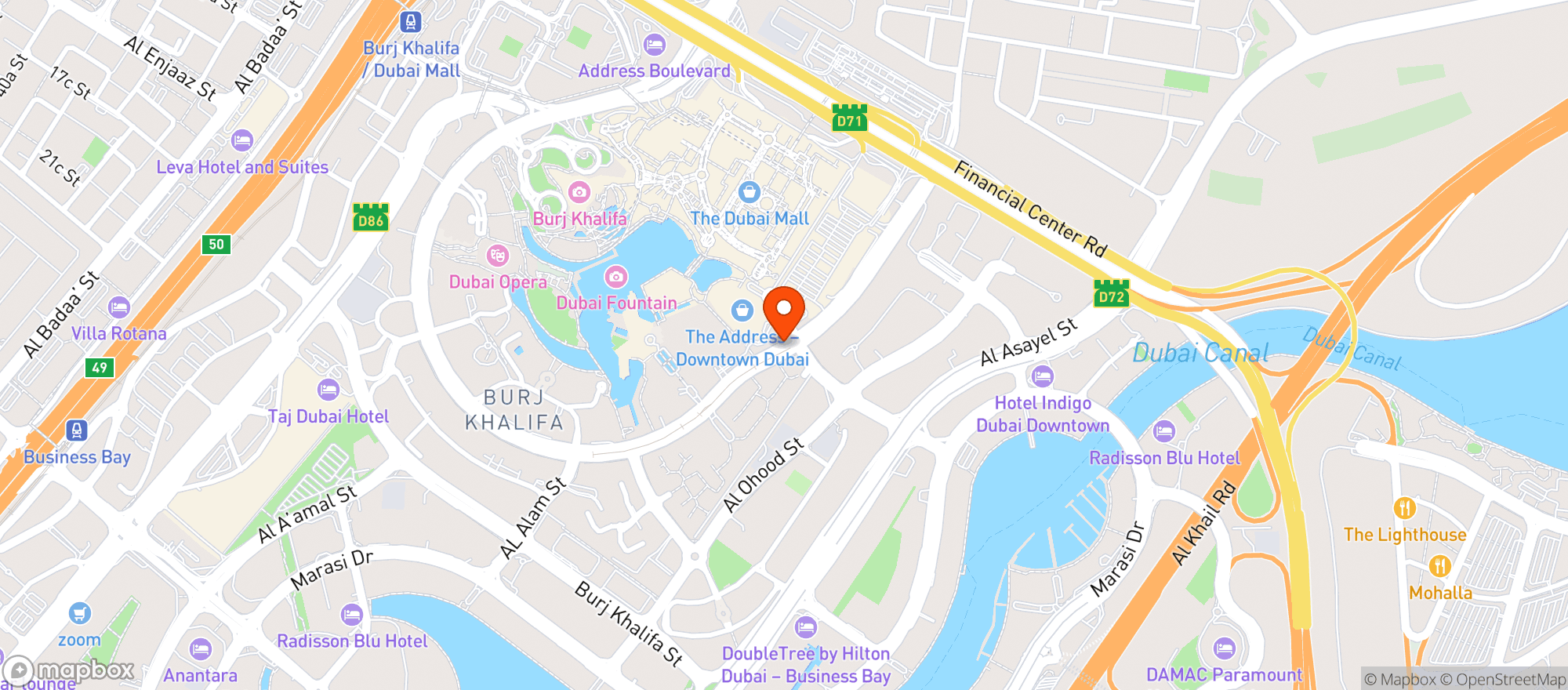 Map showing Karamna Al Khaleej (كرمنا الخليج)