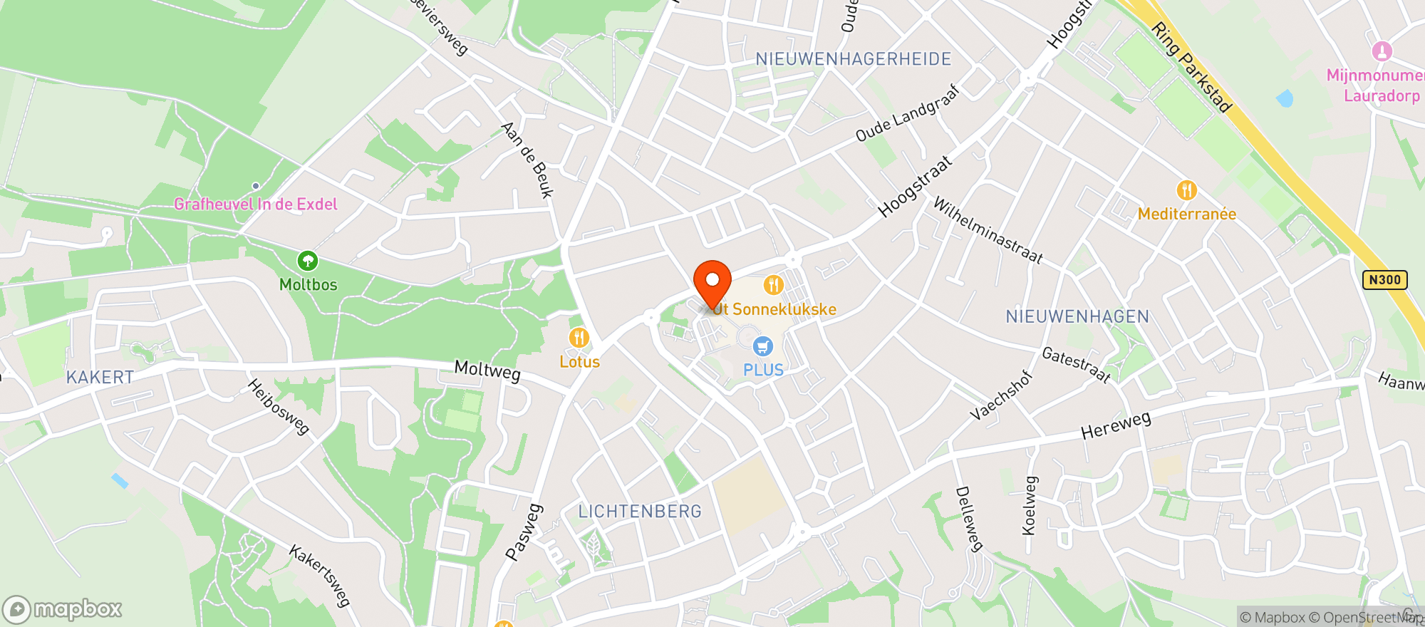 Map showing Hema