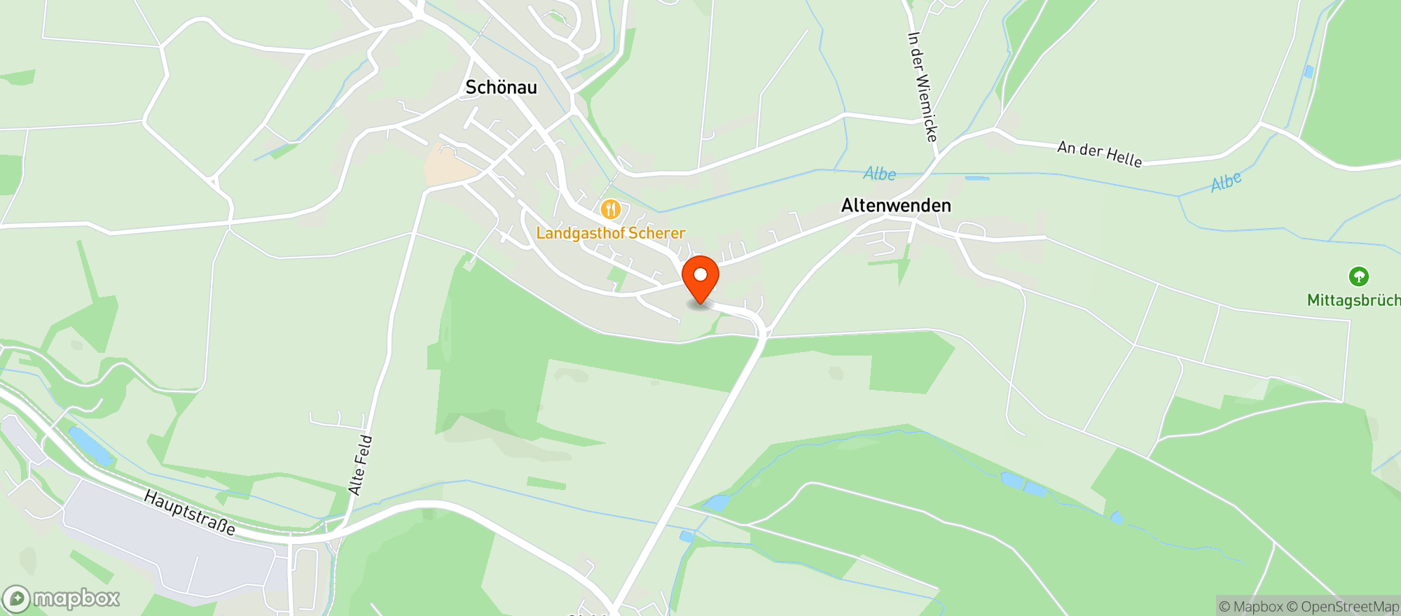 Map showing Meiswinkel