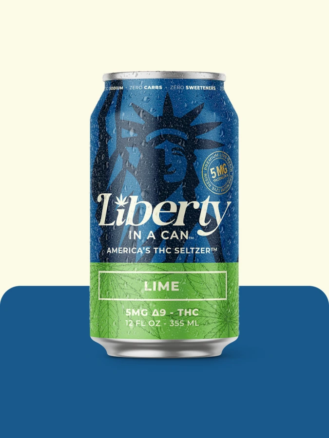 Lime Full-Spectrum THC Seltzer 5mg